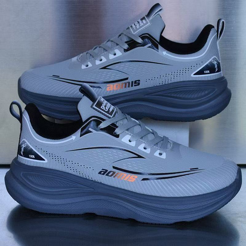 Waterproof Leather Upper Soft Sole Non-slip Lightweight Shock-absorbing Athletic Shoes 19 Waterproof Leather Upper Soft Sole Non-slip Lightweight Shock-absorbing Athletic Shoes