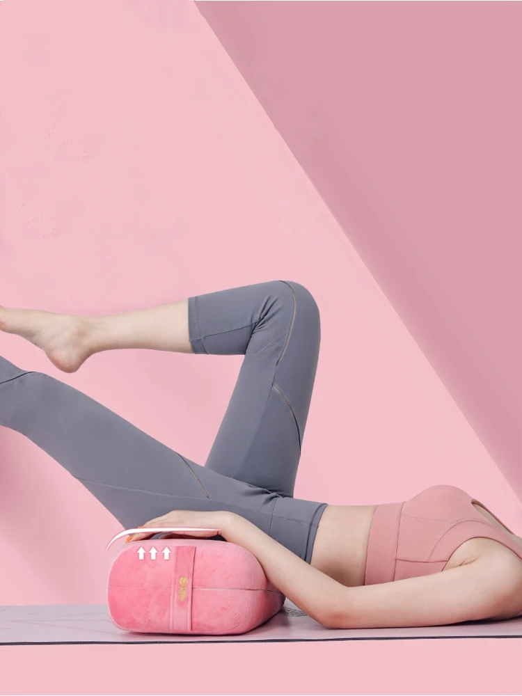 Yoga Bolster Pillow for Meditation and Support Rectangular Yoga Cushion from Machine Washable with Carry Handle 11 Yoga Bolster Pillow for Meditation and Support Rectangular Yoga Cushion from Machine Washable with Carry Handle