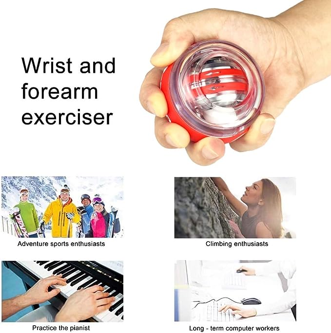 Wrist Trainer Ball With Auto-Start 61 Wrist Trainer Ball With Auto-Start