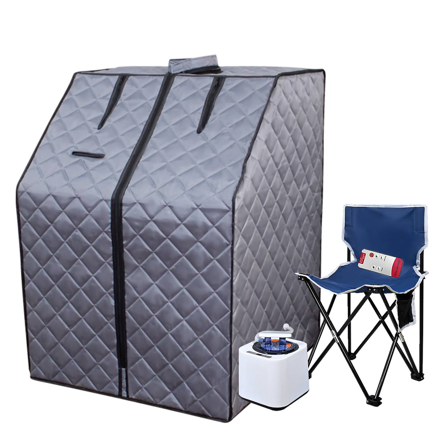 Portable Sauna For Home - Steam Sauna Tent, Personal Sauna With Remote Included 13 Portable Sauna For Home - Steam Sauna Tent, Personal Sauna With Remote Included