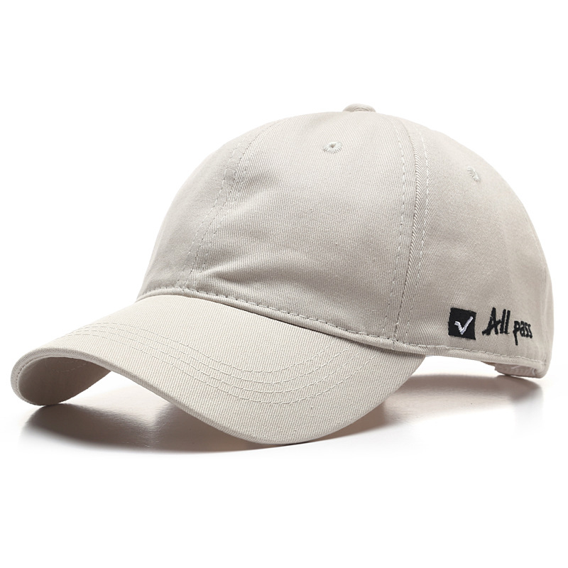 Soft top cap with side letter embroidery 16 Soft top cap with side letter embroidery