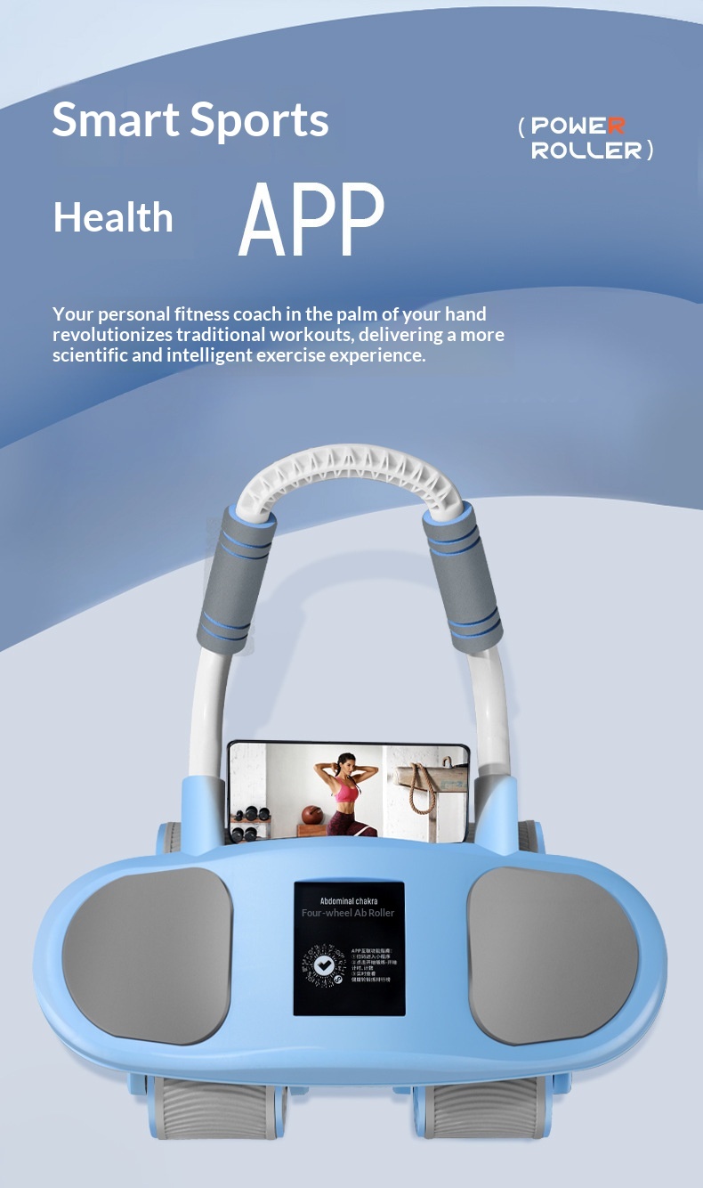 Automatic Rebound Plank-Crunch 2-in-1 Ab Wheel 12 Automatic Rebound Plank-Crunch 2-in-1 Ab Wheel