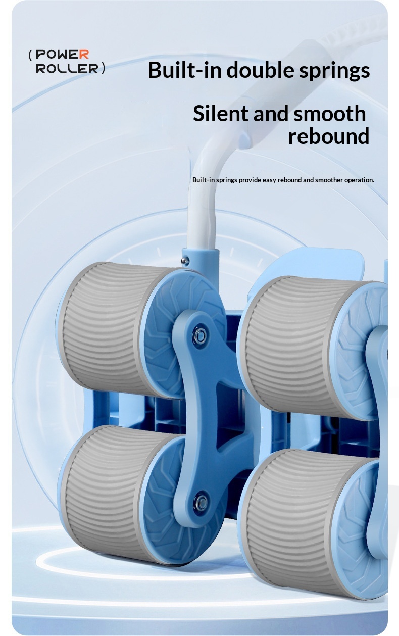 Automatic Rebound Plank-Crunch 2-in-1 Ab Wheel 15 Automatic Rebound Plank-Crunch 2-in-1 Ab Wheel