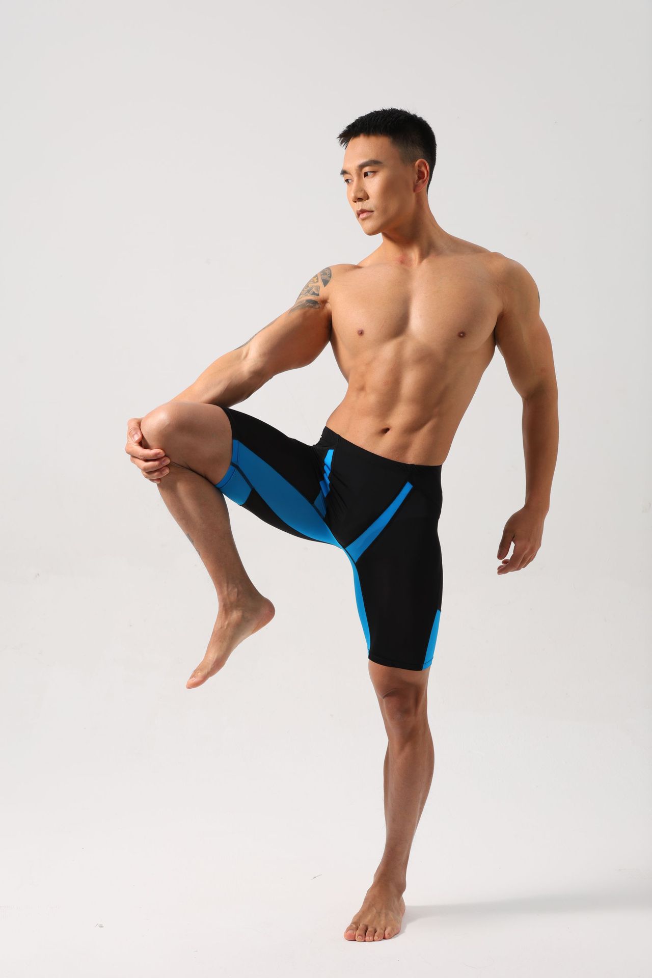 Men's Fitness Tight Shorts Quick-drying Ice Silk 11 Men's Fitness Tight Shorts Quick-drying Ice Silk