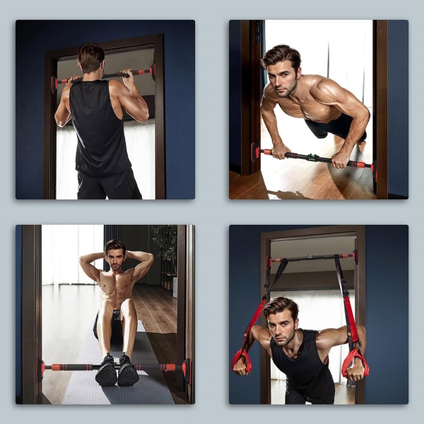 Pull Up Bar Doorway Exercise Bar Training Fitness Strength Bar Home Workout 32 Pull Up Bar Doorway Exercise Bar Training Fitness Strength Bar Home Workout