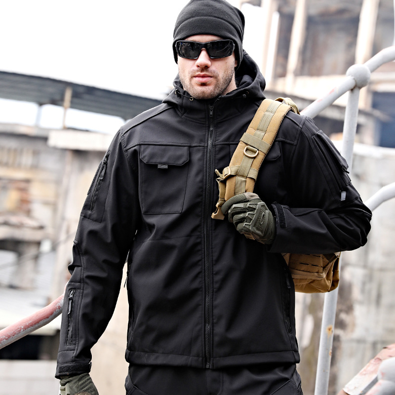 Tactical Soft Shell Jacket Tactical Windbreaker Waterproof Outdoor 35 Tactical Soft Shell Jacket Tactical Windbreaker Waterproof Outdoor