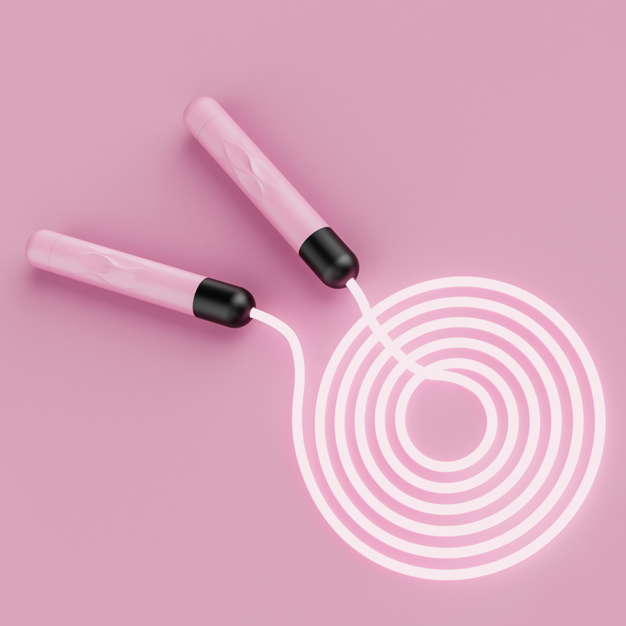 New Fitness Luminous Weight Skipping Rope 31 New Fitness Luminous Weight Skipping Rope
