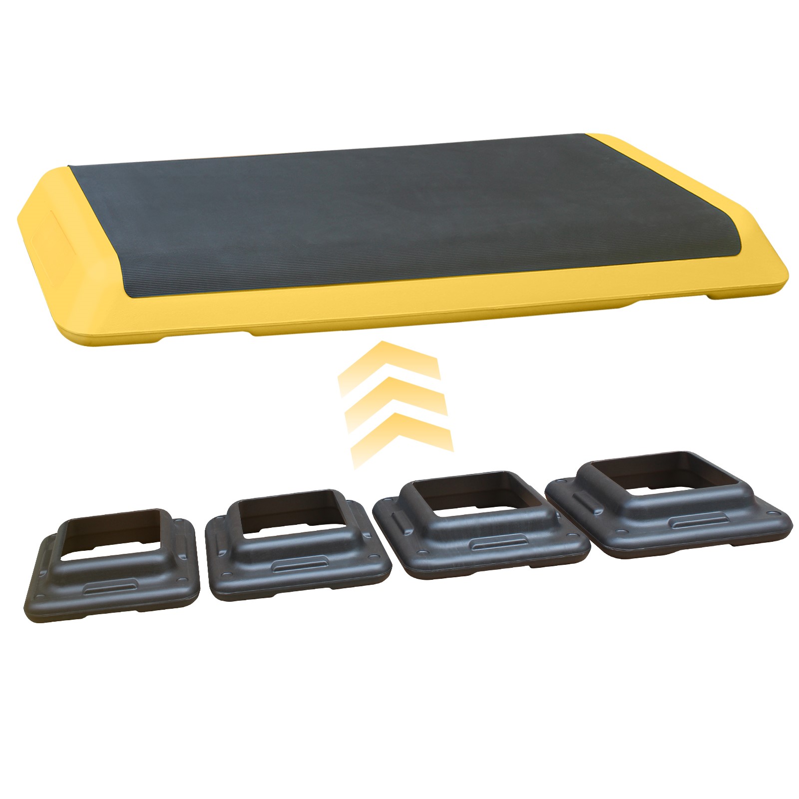 Adjustable Aerobic Fitness Stepper With 4 Lifts 32 Adjustable Aerobic Fitness Stepper With 4 Lifts