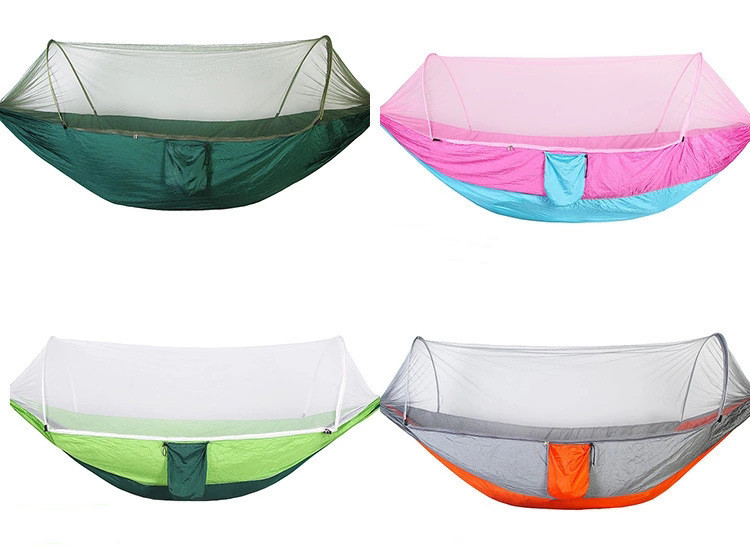Fully Automatic Quick Opening Hammock With Mosquito Net 22 Fully Automatic Quick Opening Hammock With Mosquito Net