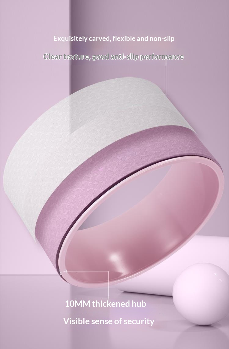 High-Density EVA Yoga Wheel Home Pilates Circle Backbend Aid Beginner Spinal Release Rolling Trainer 13 High-Density EVA Yoga Wheel Home Pilates Circle Backbend Aid Beginner Spinal Release Rolling Trainer