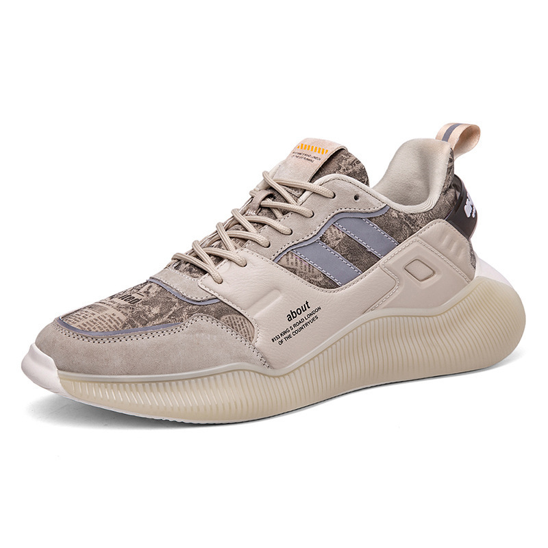 Men's Outdoor Platform Low-top Sports Running Shoes 8 Men's Outdoor Platform Low-top Sports Running Shoes