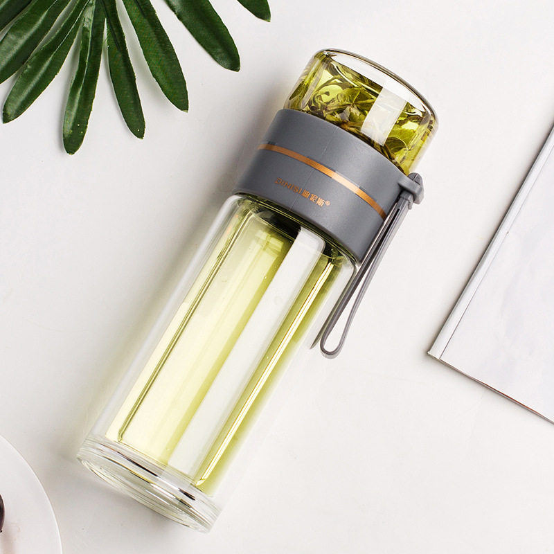 Fitness Eddy Double-Wall Glass Tea Infuser Bottle - Leakproof & Heat-Resistant 51 Fitness Eddy Double-Wall Glass Tea Infuser Bottle - Leakproof & Heat-Resistant