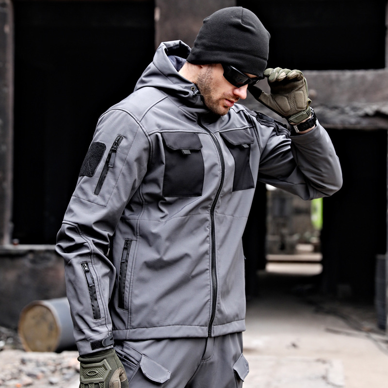 Tactical Soft Shell Jacket Tactical Windbreaker Waterproof Outdoor 33 Tactical Soft Shell Jacket Tactical Windbreaker Waterproof Outdoor