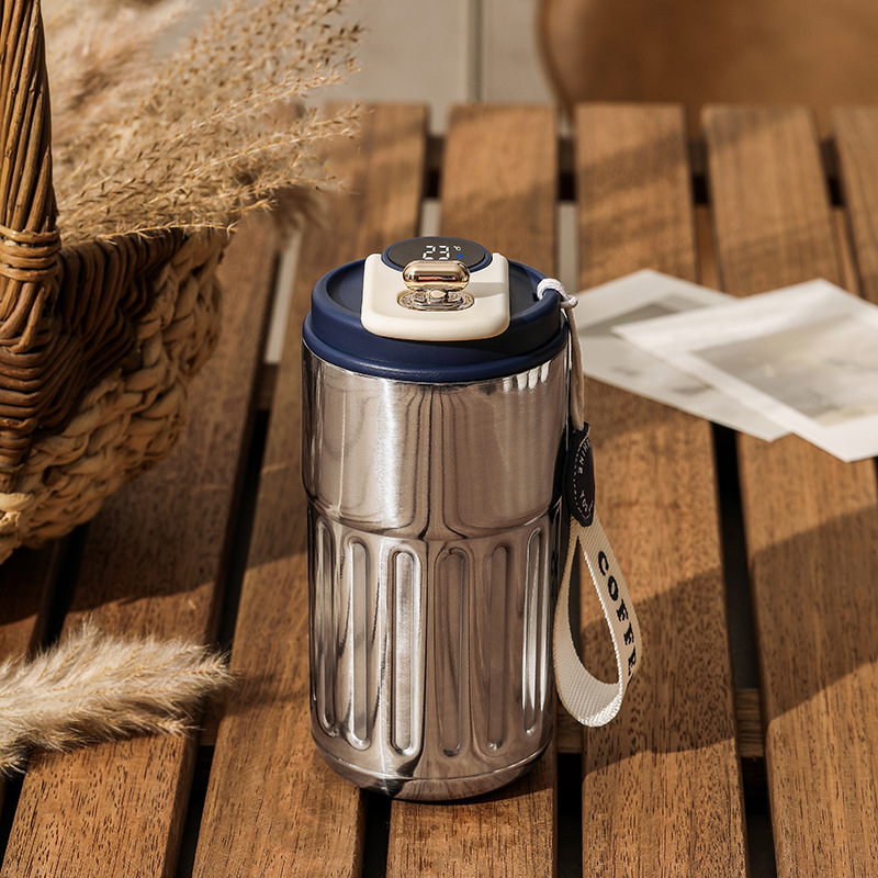 Smart Digital Thermal Bottle | 450ml 316 Stainless Steel Thermos 24 Smart Digital Thermal Bottle | 450ml 316 Stainless Steel Thermos