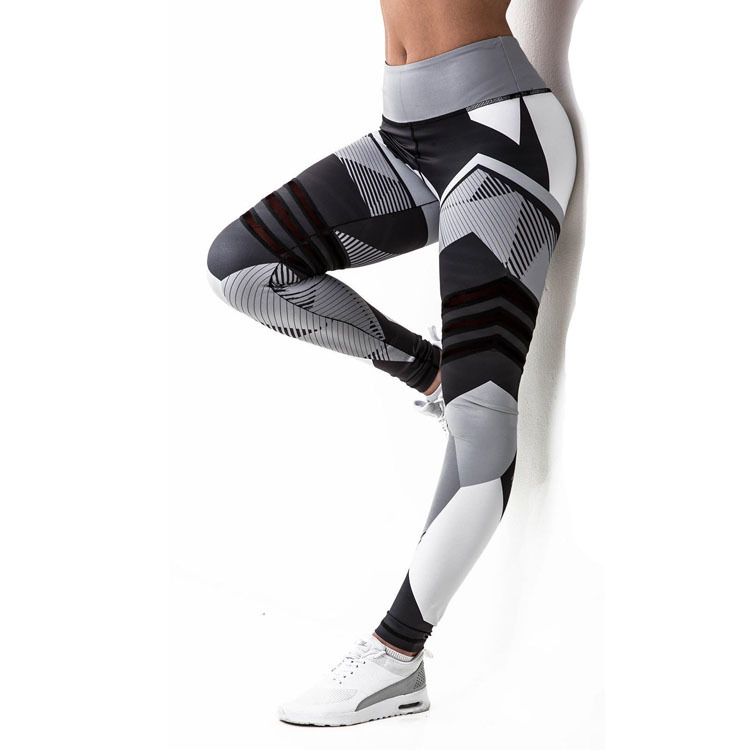 Printed Reflective Sport Yoga Pants For Women 24 Printed Reflective Sport Yoga Pants For Women