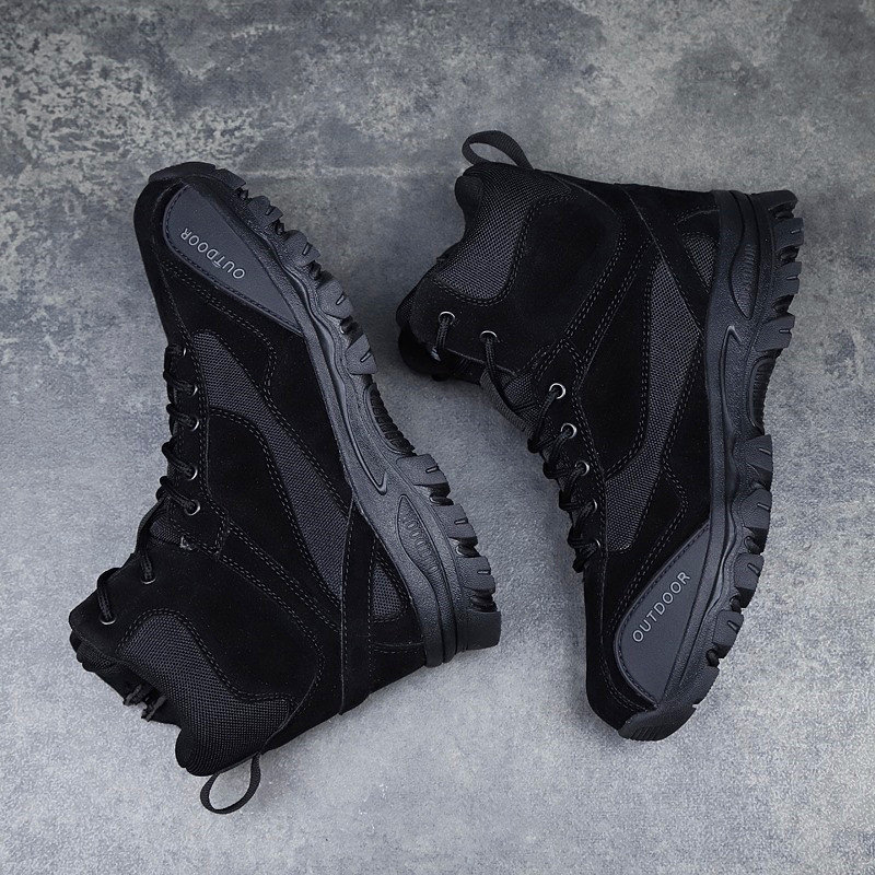 Men's Warm Snow Boots Cowhide Leather Military Shoes Men Waterproof Winter Boots 14 Men's Warm Snow Boots Cowhide Leather Military Shoes Men Waterproof Winter Boots