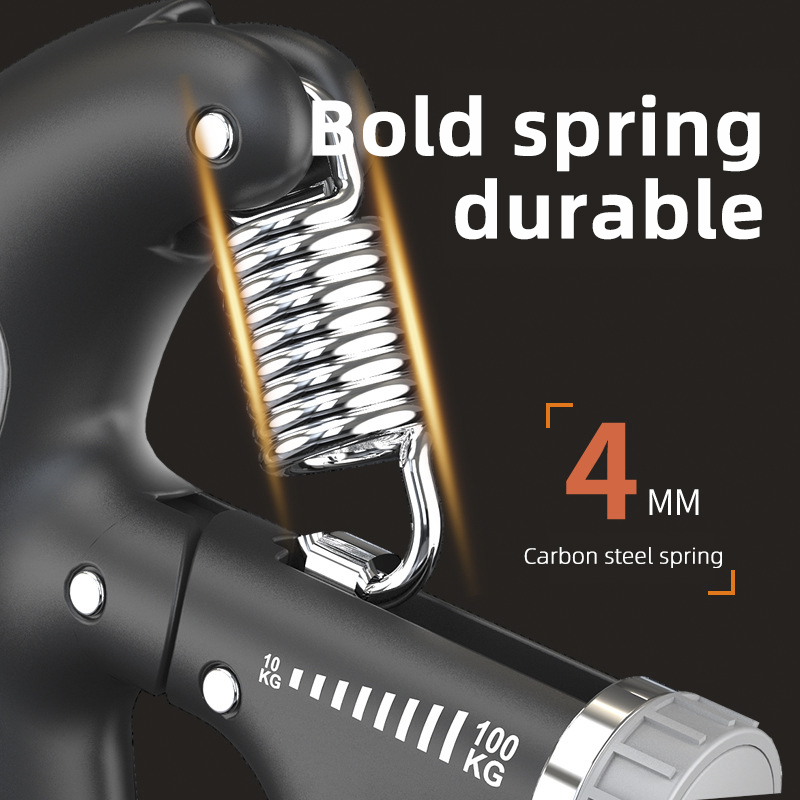 Fitness Eddy Smart Counting Hand Gripper – Adjustable 10-100kg Forearm Strength Trainer 35 Fitness Eddy Smart Counting Hand Gripper – Adjustable 10-100kg Forearm Strength Trainer