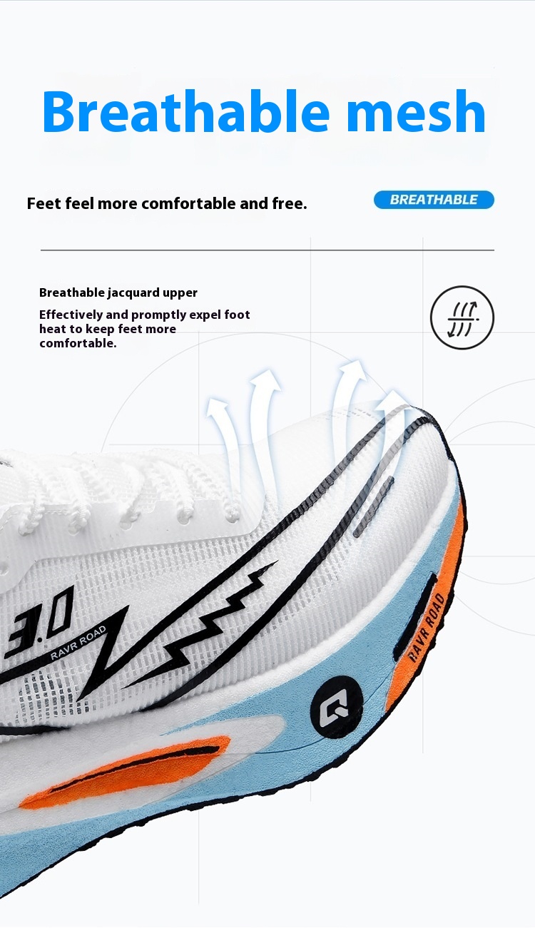 Racing Carbon Plate Running Shoes Men's Marathon Professional Competition 19 Racing Carbon Plate Running Shoes Men's Marathon Professional Competition