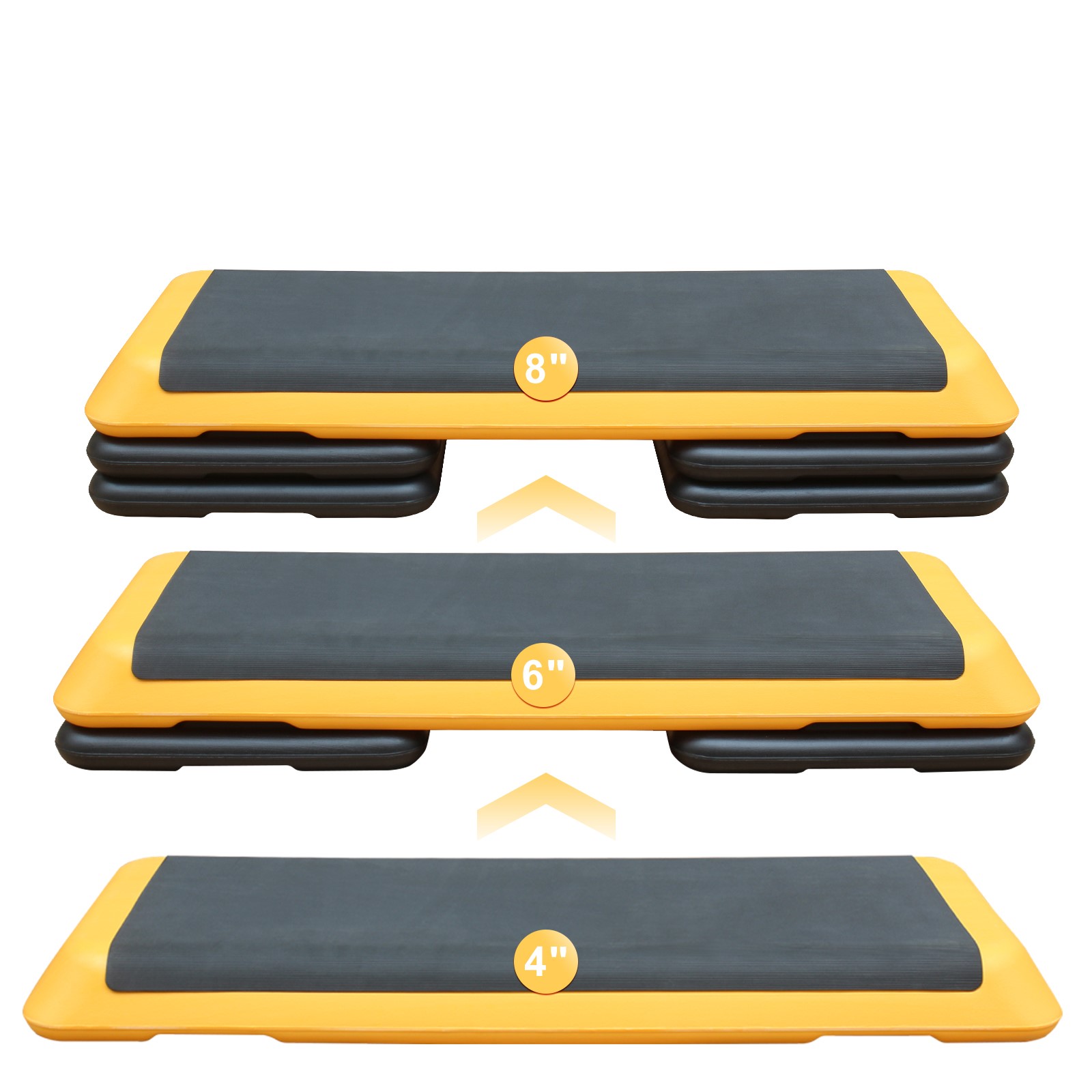 Adjustable Aerobic Fitness Stepper With 4 Lifts 37 Adjustable Aerobic Fitness Stepper With 4 Lifts