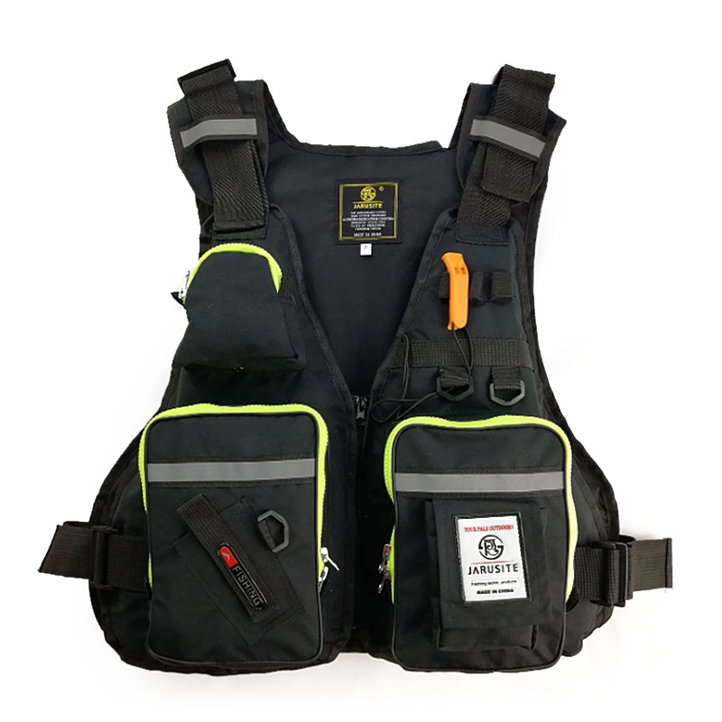 Multi-Pocket Tactical Life Vest - Oxford Fabric Fishing Gear 8 Multi-Pocket Tactical Life Vest - Oxford Fabric Fishing Gear