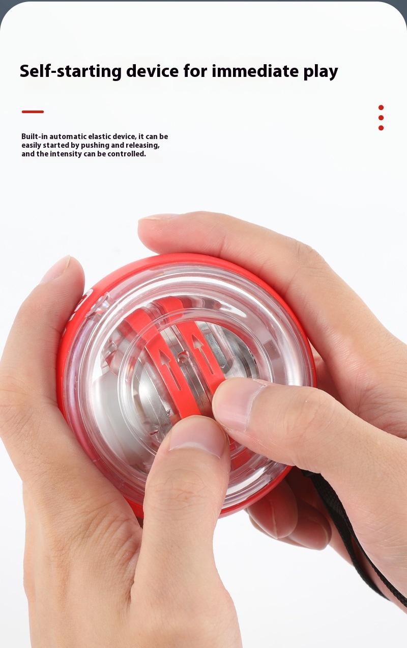 Metal Wrist Ball Fitness Gyro Arm Strength Muscle Training 17 Metal Wrist Ball Fitness Gyro Arm Strength Muscle Training