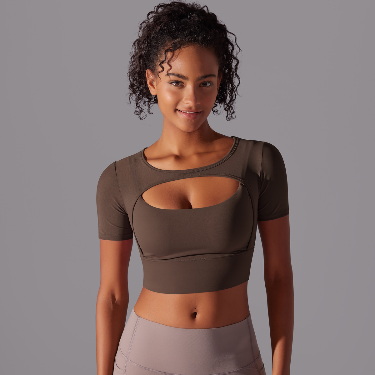 Fitness Double Layer Yoga Clothing Top Women 33 Fitness Double Layer Yoga Clothing Top Women