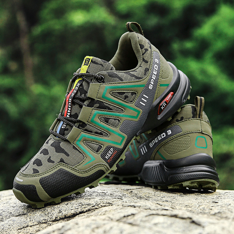 Men Hiking Shoes Climbing Male Sports Shoes Tactical Non-Slip Durable Trekking Sneakers 26 Men Hiking Shoes Climbing Male Sports Shoes Tactical Non-Slip Durable Trekking Sneakers