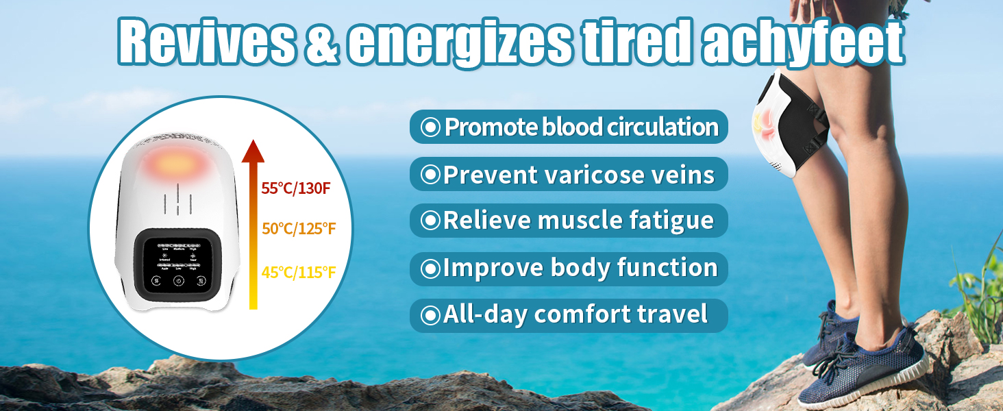 Rechargeable Pain Relief Home Use Electric Intelligent Knee Massager 67 Rechargeable Pain Relief Home Use Electric Intelligent Knee Massager
