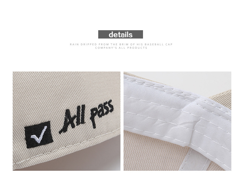 Soft top cap with side letter embroidery 19 undefined