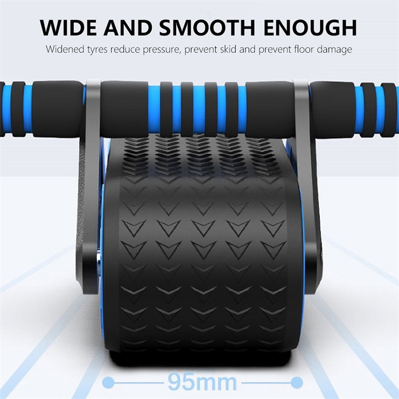 Double Wheel Abdominal Exerciser Women Men Automatic Rebound Ab Wheel Roller Waist Trainer Gym Sports Home Exercise Devices 13 Double Wheel Abdominal Exerciser Women Men Automatic Rebound Ab Wheel Roller Waist Trainer Gym Sports Home Exercise Devices