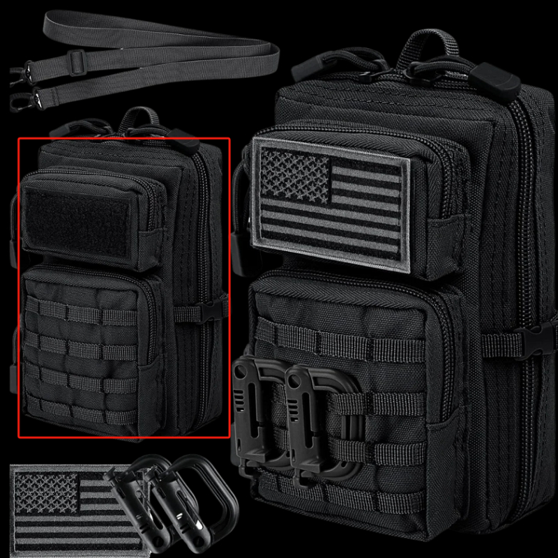 EDC Tactical Crossbody Backpack 10 EDC Tactical Crossbody Backpack