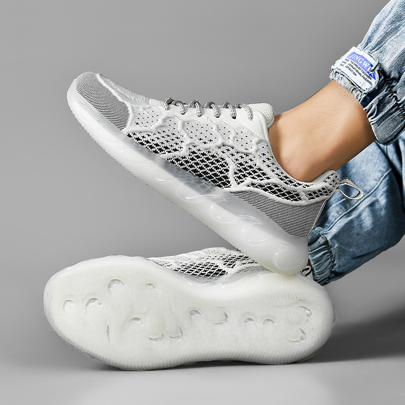 Men's Fashion Casual Fly Woven Mesh Shoes 27 Men's Fashion Casual Fly Woven Mesh Shoes