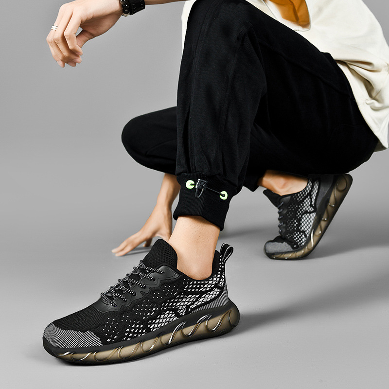 Men's Fashion Casual Fly Woven Mesh Shoes 16 Men's Fashion Casual Fly Woven Mesh Shoes