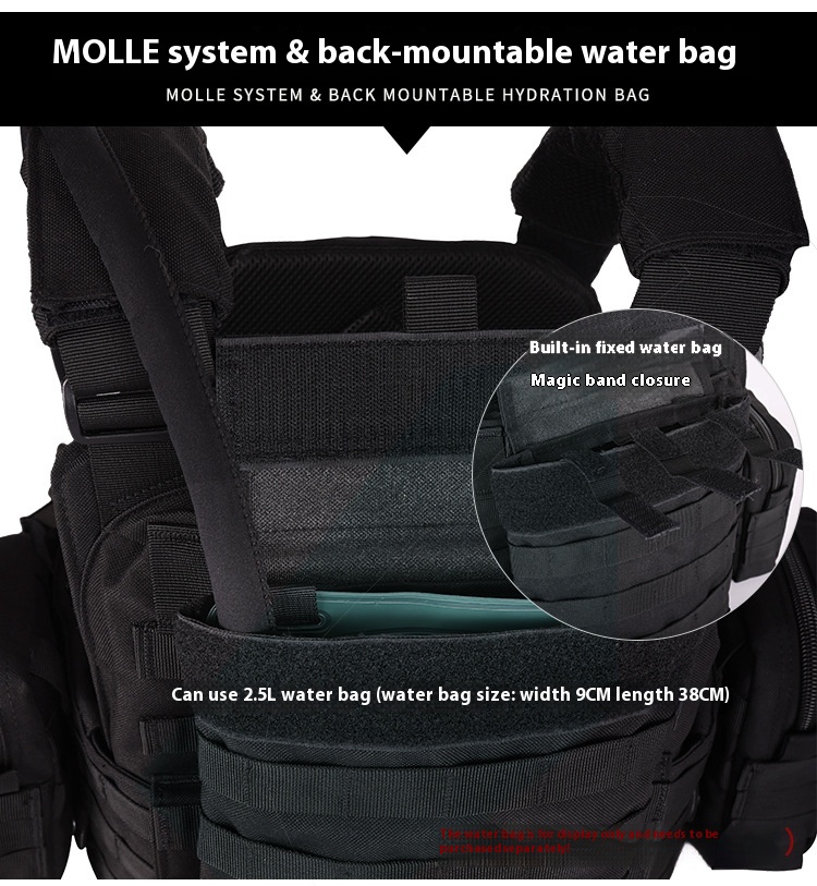 Camouflage Amphibious Tactical Outdoor CS Tactical Vest 17 Camouflage Amphibious Tactical Outdoor CS Tactical Vest