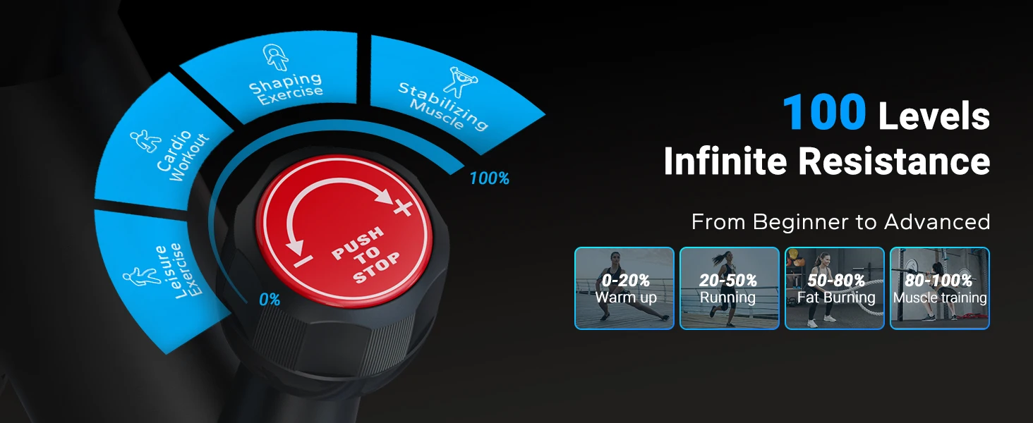 Low Noise Exercise Bike – Stationary Bike with Tablet Mount & Exclusive App for Weight Loss 15 Low Noise Exercise Bike – Stationary Bike with Tablet Mount & Exclusive App for Weight Loss