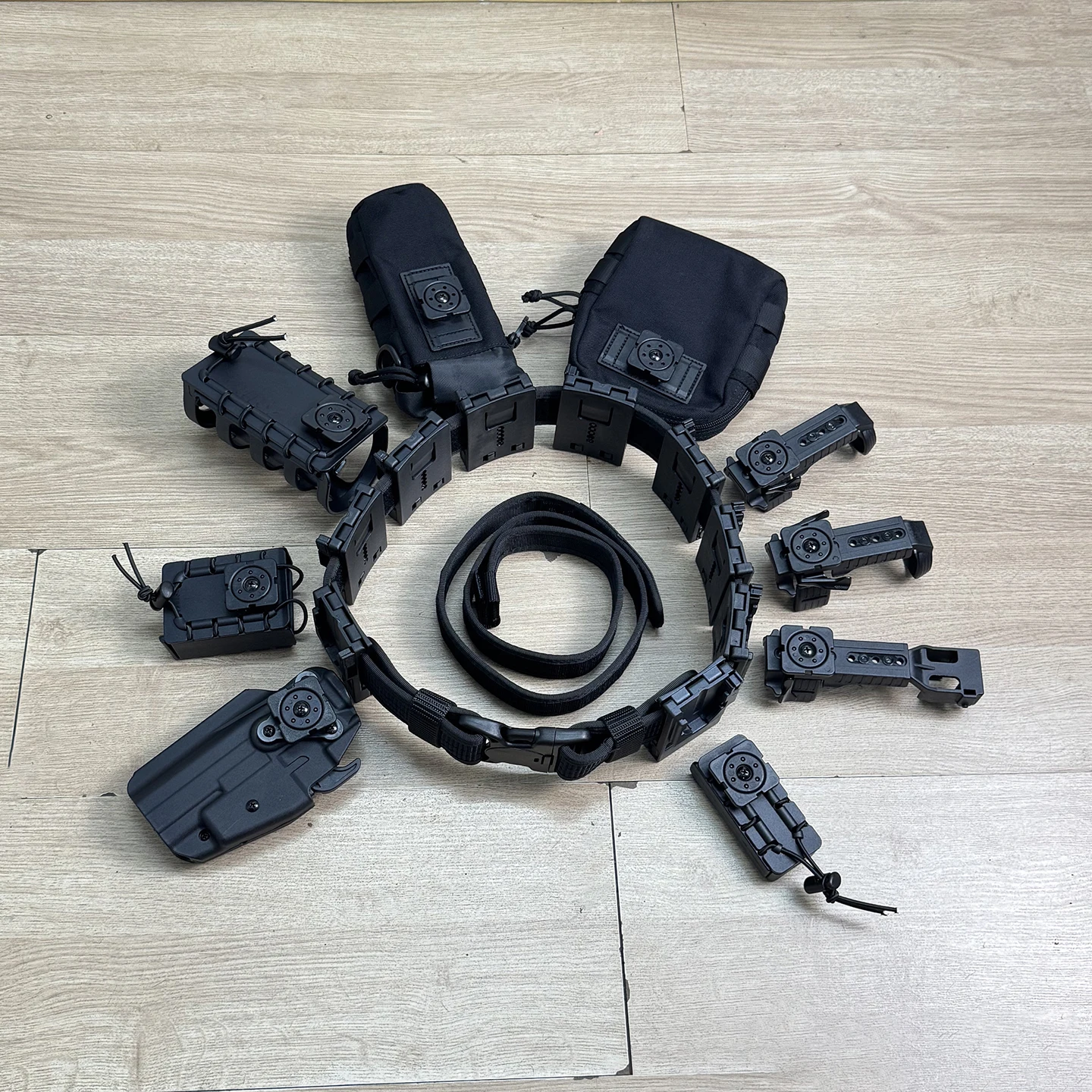 8Pcs Tactical Quick-Release Belt Set 101 8Pcs Tactical Quick-Release Belt Set