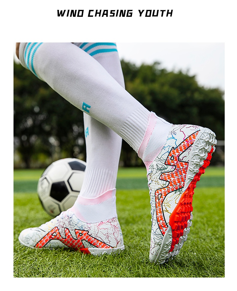Fitness Eddy™ 6030 Elite High-Top Soccer Spikes – Professional Compression Football Boots 42 Fitness Eddy™ 6030 Elite High-Top Soccer Spikes – Professional Compression Football Boots