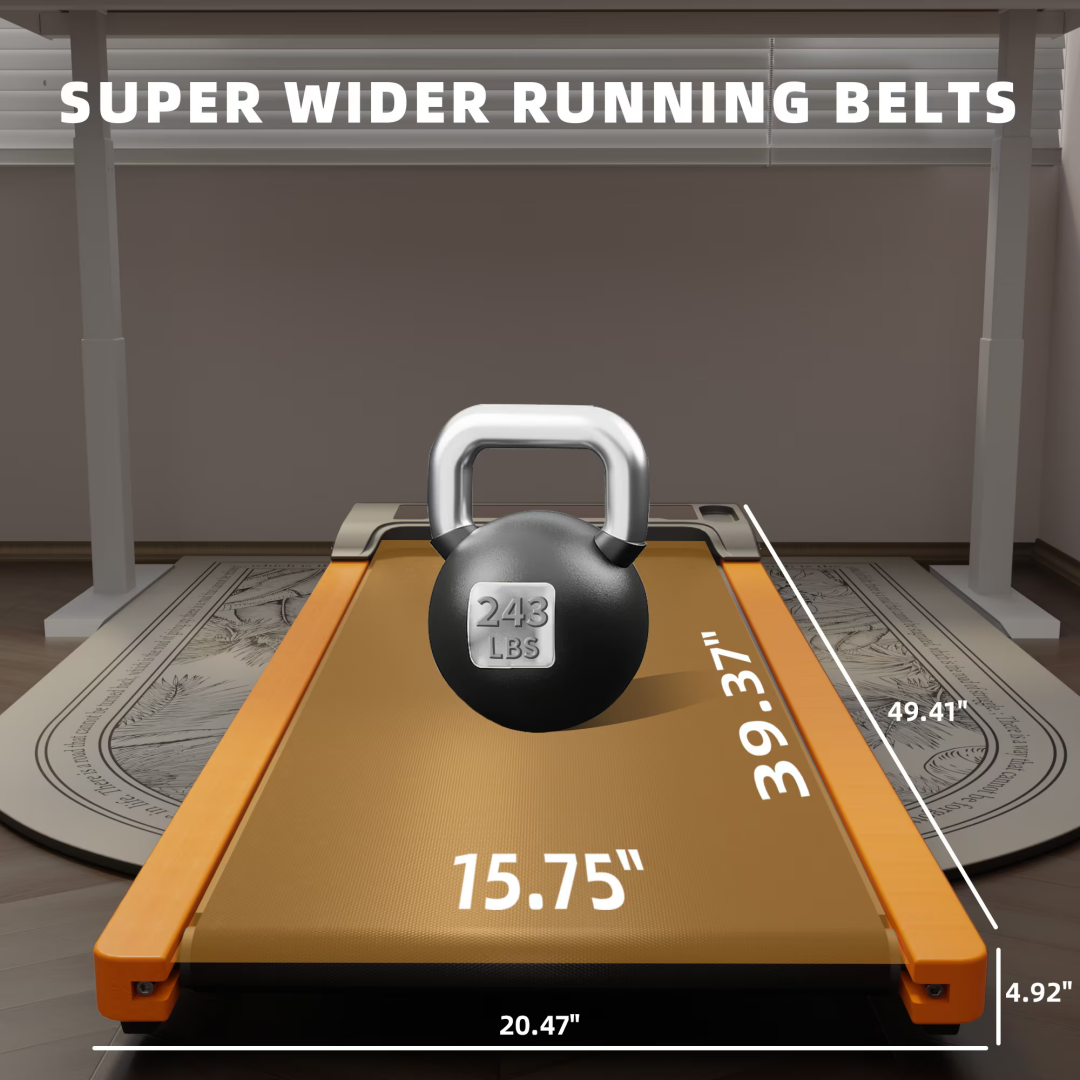 6% Incline Walking Pad - Under Desk Treadmill for Home Office, 1HP Portable Compact Running Machine, Upright Stand, 220 lbs Capacity 37 6% Incline Walking Pad - Under Desk Treadmill for Home Office, 1HP Portable Compact Running Machine, Upright Stand, 220 lbs Capacity