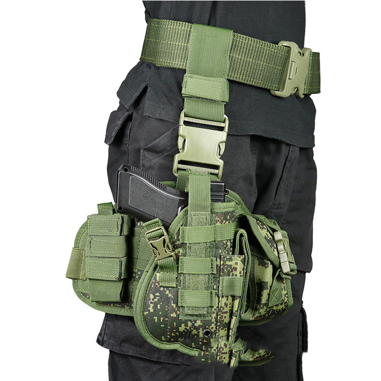 Multifunctional Tactical Leg Bag Outdoor Field Camouflage 12 Multifunctional Tactical Leg Bag Outdoor Field Camouflage