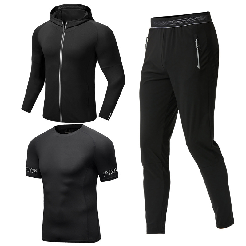 Men's Sportswear Gym Fitness Three Piece Set 10 Men's Sportswear Gym Fitness Three Piece Set