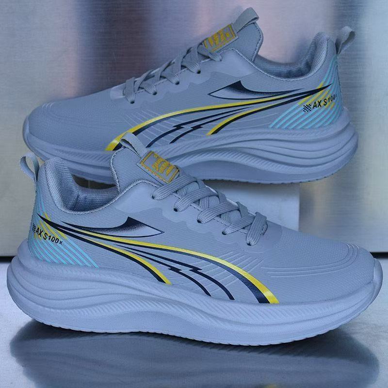 Waterproof Leather Upper Soft Sole Non-slip Lightweight Shock-absorbing Athletic Shoes 17 Waterproof Leather Upper Soft Sole Non-slip Lightweight Shock-absorbing Athletic Shoes