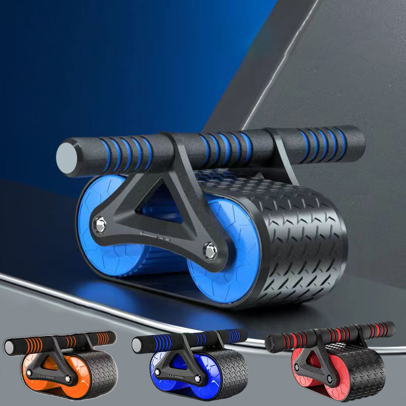Double Wheel Abdominal Exerciser Women Men Automatic Rebound Ab Wheel Roller Waist Trainer Gym Sports Home Exercise Devices 22 Double Wheel Abdominal Exerciser Women Men Automatic Rebound Ab Wheel Roller Waist Trainer Gym Sports Home Exercise Devices
