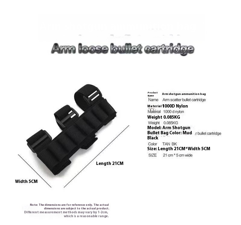 Tactical Shotgun Shell Holder Wristband – Adjustable 8-Round Ammo Forearm Carrier for Hunting & Range 8 Tactical Shotgun Shell Holder Wristband – Adjustable 8-Round Ammo Forearm Carrier for Hunting & Range