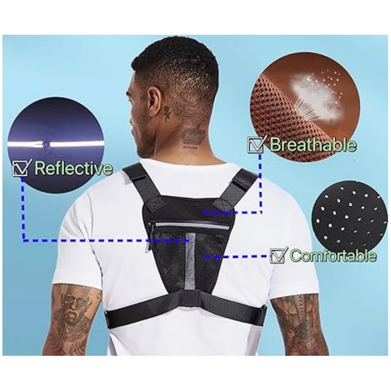 Men's Tactical Outdoor Sports Chest Bag 20 Men's Tactical Outdoor Sports Chest Bag