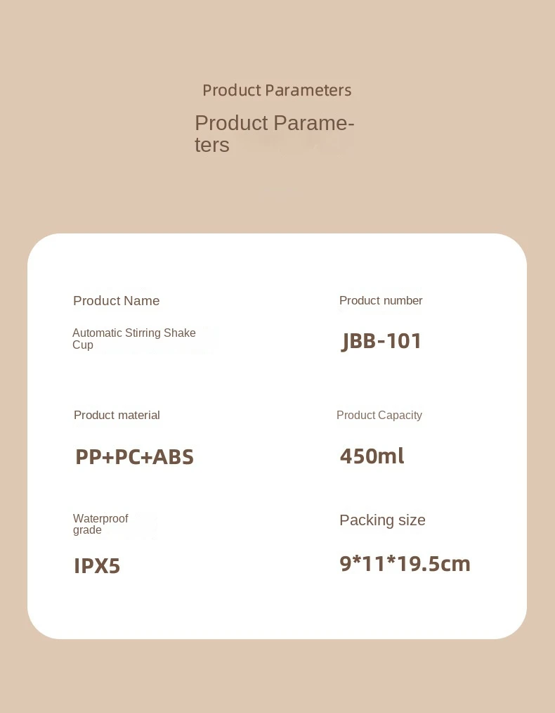 Xiaomi Self-Stirring Shaker Cup USB Charging Shaker 56 Xiaomi Self-Stirring Shaker Cup USB Charging Shaker