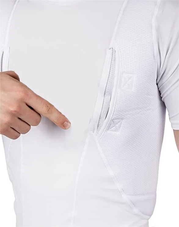 Unisex Hidden Holster Tactical High-elastic T-shirt 14 Unisex Hidden Holster Tactical High-elastic T-shirt