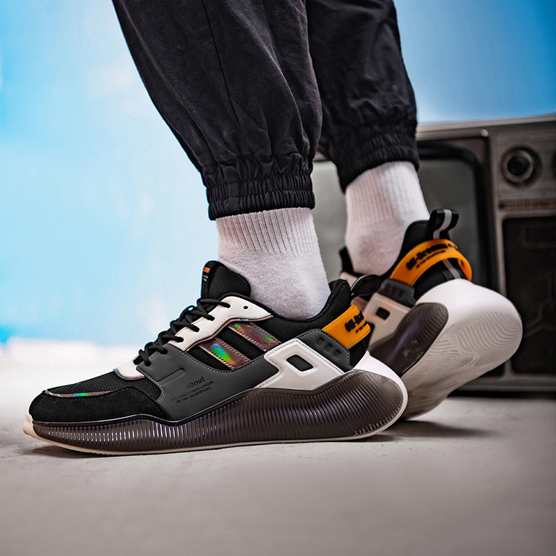 Men's Outdoor Platform Low-top Sports Running Shoes 12 Men's Outdoor Platform Low-top Sports Running Shoes