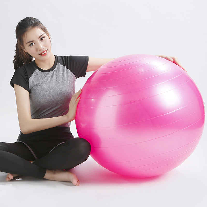 Yoga Ball Fitness Beginner Children Exercise More Gymnastics Glossy Ball 47 Yoga Ball Fitness Beginner Children Exercise More Gymnastics Glossy Ball