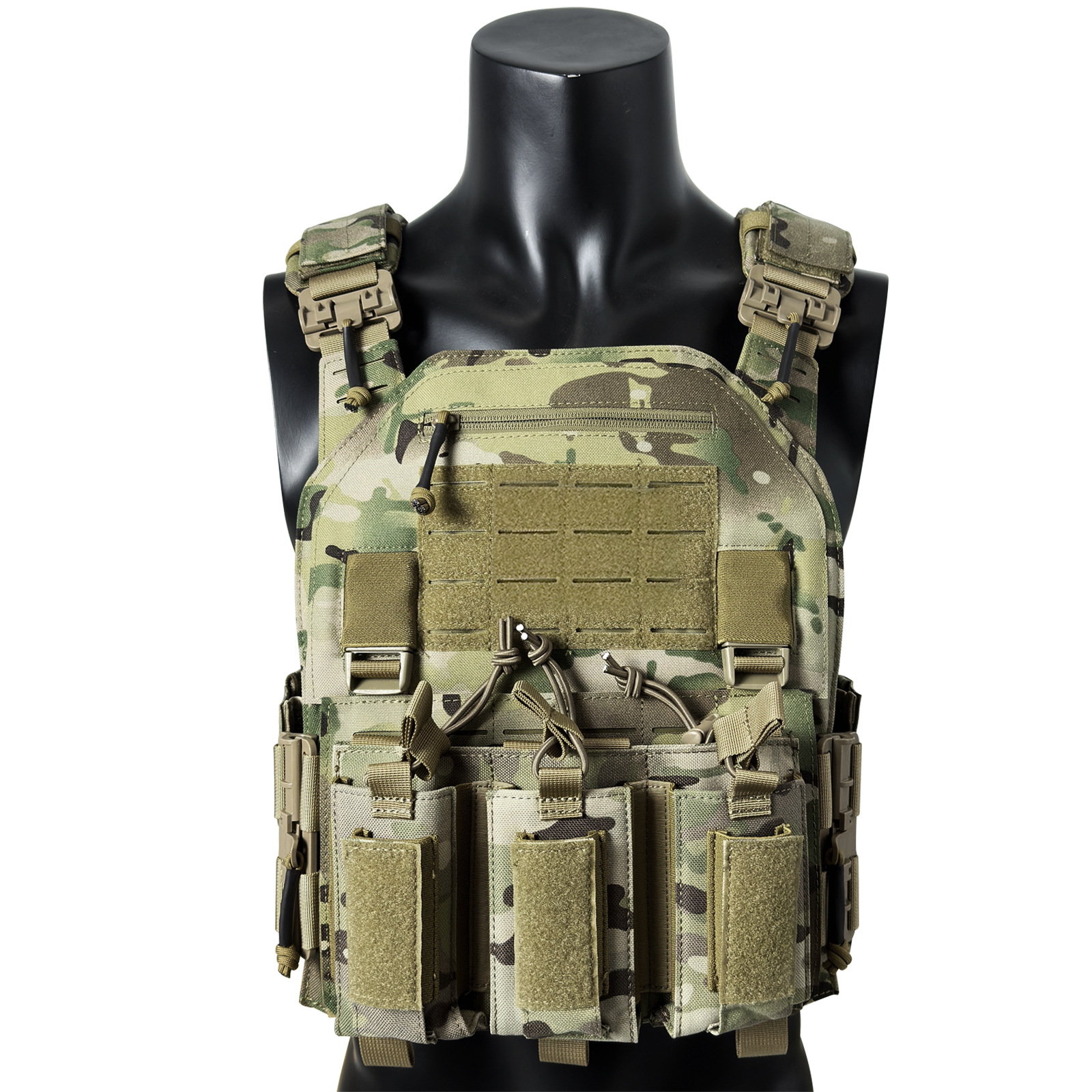 Nylon LAVC Quick-release Multifunctional Tactical Vest 18 Nylon LAVC Quick-release Multifunctional Tactical Vest