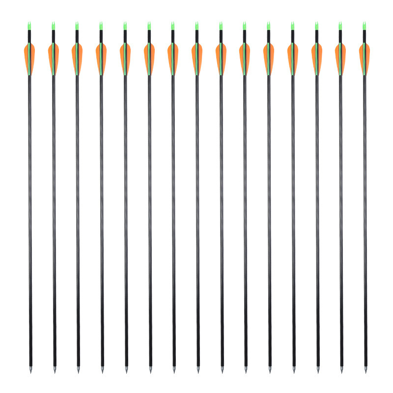 8MM Aluminum Alloy Arrow Gallery Shooting Archery 16 8MM Aluminum Alloy Arrow Gallery Shooting Archery